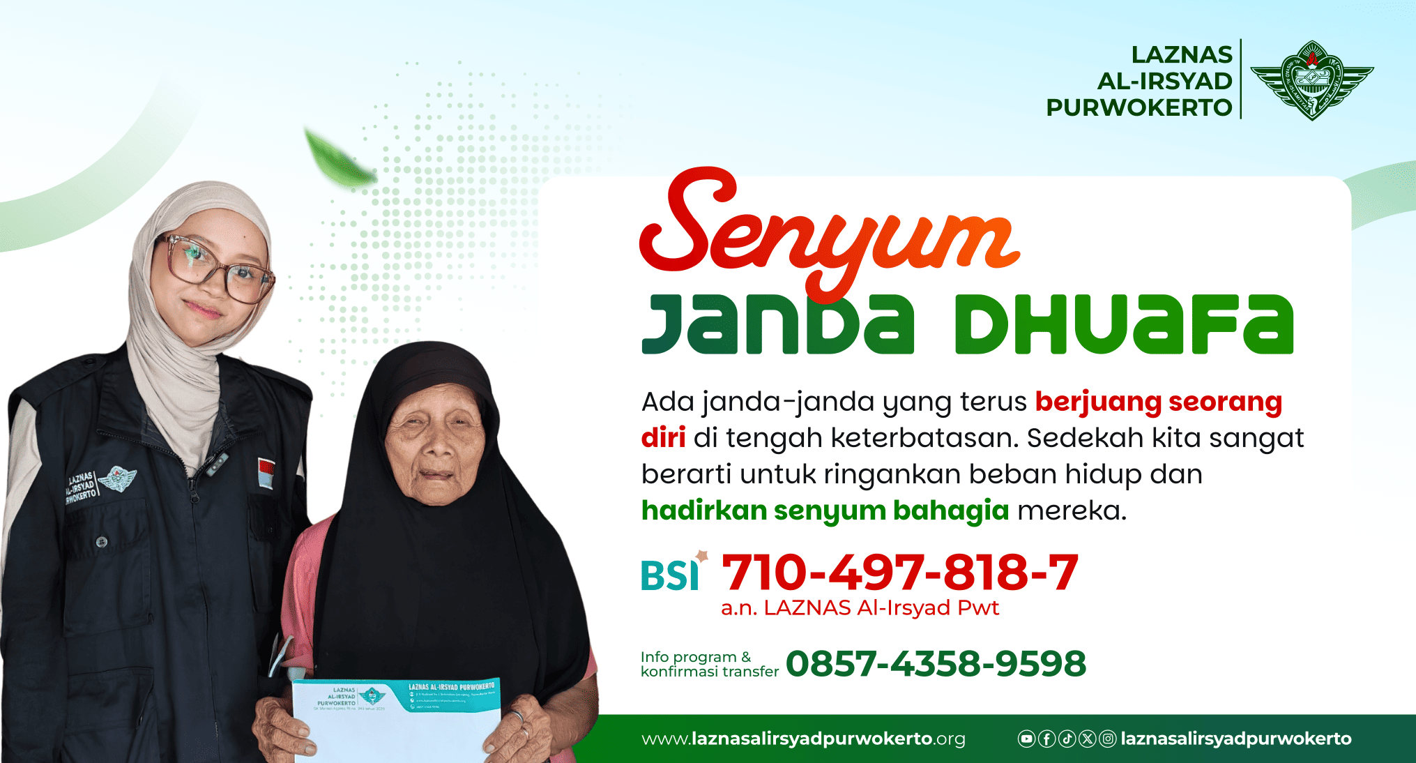 Senyum Janda Dhuafa