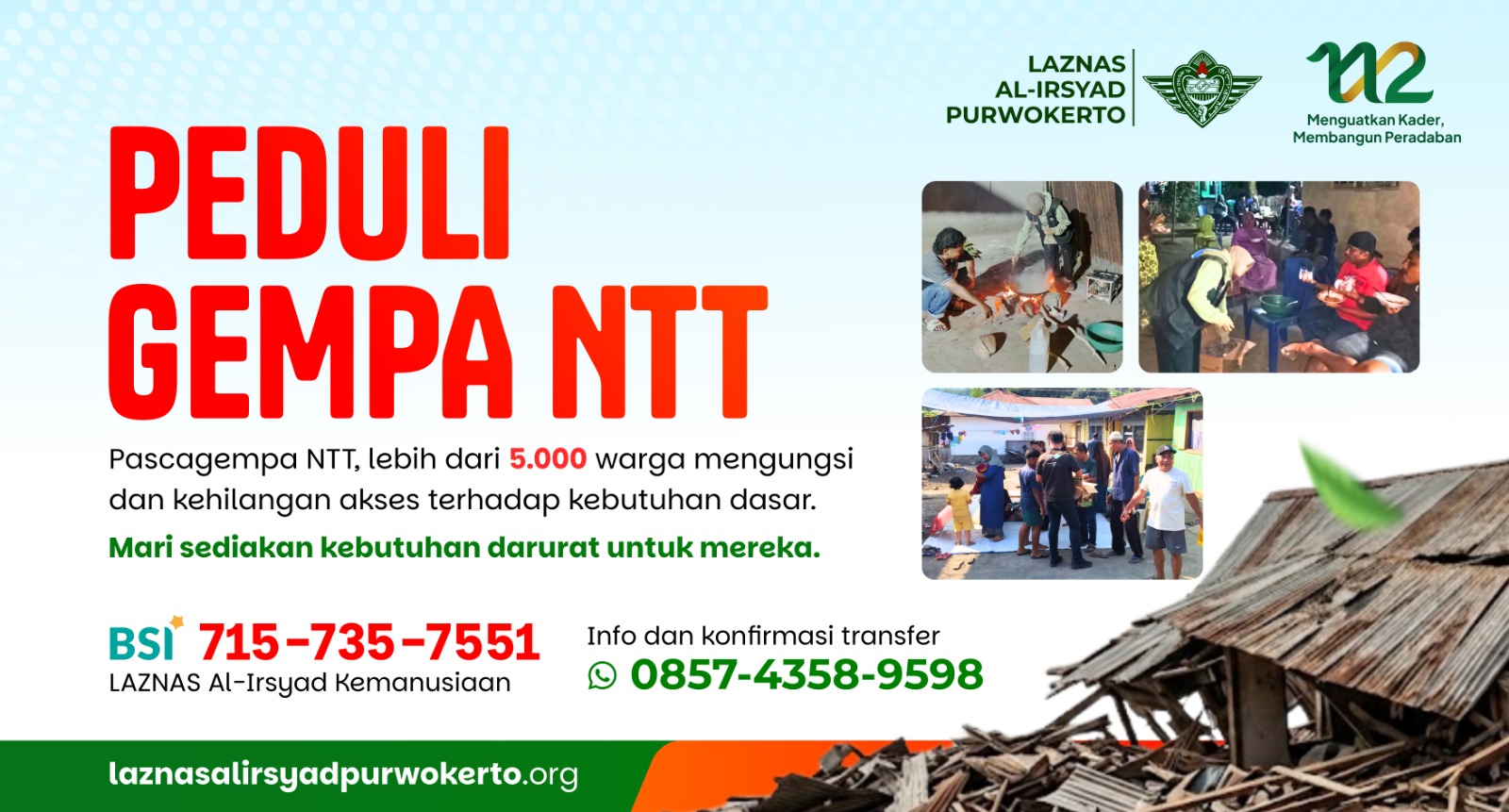 Peduli Gempa NTT